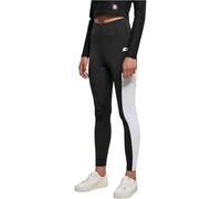 Starter Black Label Women's Ladies Starter Highwaist Sports Leggings, Black/White, XL