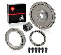 Starter Clutch One Way Bearing Gear Idler Kit For YAMAHA Raptor Warrior 350 Big Bear 350 400 Kodiak 400 Moto 4 YFM350ER Wolverine 350 1UY-15590-01 1UY-15517-01