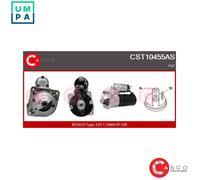Starter motor Clockwise rotation CST10455AS CASCO for FIAT DUCATO Bus DUCATO Van