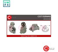 Starter motor Clockwise rotation CST15204AS CASCO for MERCEDES-BENZ A-CLASS