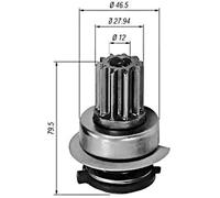 Starter Drive VW Corrado Passat Transporter 1.8 2.0
