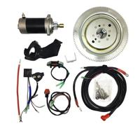 starter ELECTRIC START CONVERSION KIT For YAMAHA 30HMHS/L HWL MHL 2 STROKE OUTBOARD MOTOR 496CC T25 T30 E30 25HP 30HP STARTER
