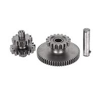 Starter Gear, 1 Set of Stainless Steel 17T Engine Starter Reduction Gear Kit Fit for Motorcycle 150CC 200CC 250CC CG125 CG200 CG250