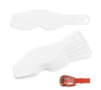 Starter Goggles for 100% Strata 2/Racecraft 2/Accuri 2, Dirt Bike and Motocross Starter Lenses - 50 Standard Pack