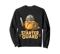 Starter Guard Sourdough Knight Cute Baking Warrior Art Sweatshirt