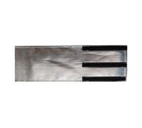 Starter Heat Protector - Universal Fit - for Engine Bay Silver