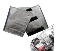 Starter Heat Shield Wrap - Universal High Temp Insulation Barrier Durable Engine Protection Thermal Guard Sleeve Heat Resistant Material | Truck SUV RV Van Vehicle Motor Exhaust Road Trip Travel Use