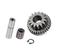 STARTER IDLER GEAR 15T/34T BEARING SHAFT REBUILD KIT Fit For Big Bear 400 YFM400 1999-2012 Wolverine 350 1995-2005