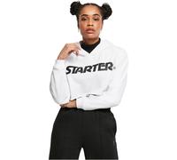 Starter Ladies Cropped Hoody Hoodie Cut Hooded Sweatshirt Oversize Short