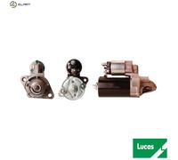 Starter motor Clockwise rotation LRS01386 LUCAS for AUDI VW SKODA