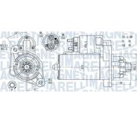 MAGNETI MARELLI 063721378010 Starter motor