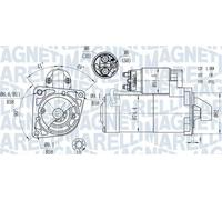 MAGNETI MARELLI 063721428010 Starter motor