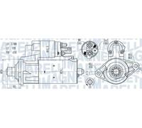 MAGNETI MARELLI 063721584010 Starter motor