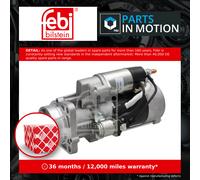 Starter Motor 1001637 Febi A0061514801 A0061516801 A0071510801 A0071514901 New