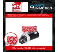 Starter motor 101600 FEBI BILSTEIN for PEUGEOT FORD CITROËN FIAT LAND ROVER