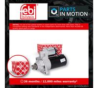 Starter Motor 102906 Febi 02M911023A 02M911023F 02M911023FX 2M911023A 2M911023F