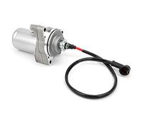 STARTER MOTOR 12T TOP MOUNT HIGH PERFORMANCE ELECTRIC STARTING MOTOR FOR PIT QUAD DIRT BIKE ATV 90CC 110CC 125CC SILVER BLACK STEEL ALLOY DURABLE DESIGN