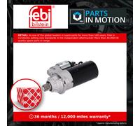 Starter Motor 188314 Febi 02M911023Q 02M911023QX 2M911023Q 2M911023QX Quality