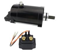 Starter Motor And Solenoid Relay For WaveRunner VX1100 VX1100A VX1100B VX1100C 1052cc OEM NO.6D3-81800-00 6B6-81940-00-00