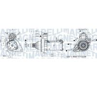 MAGNETI MARELLI 063721533010 Starter motor