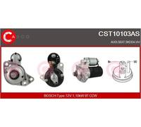 Starter motor Anticlockwise rotation CST10103AS CASCO for VW SEAT AUDI SKODA
