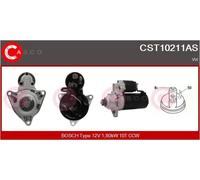 Starter motor Anticlockwise rotation CST10211AS CASCO for VW