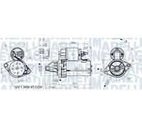 MAGNETI MARELLI 063721346010 Starter motor