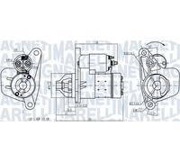 MAGNETI MARELLI 063721418010 Starter motor
