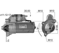 Starter motor Clockwise rotation 220148A ERA for CITROËN PEUGEOT TALBOT LANCIA