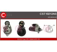 Starter motor Clockwise rotation CST10212AS CASCO for AUDI VW SKODA