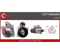 Starter motor Clockwise rotation CST10224AS CASCO for RENAULT TRAFIC Bus