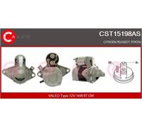 Starter motor Clockwise rotation CST15198AS CASCO for CITROËN PEUGEOT TOYOTA