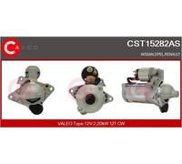 Starter motor Clockwise rotation CST15282AS CASCO for RENAULT OPEL NISSAN