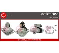 Starter motor Clockwise rotation CST20100AS CASCO for OPEL ASTRA F Hatchback
