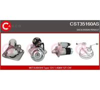 Starter motor Clockwise rotation CST35160AS CASCO for RENAULT DACIA NISSAN