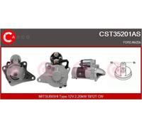 Starter motor Clockwise rotation CST35201AS CASCO for MAZDA FORD