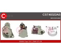 Starter motor Clockwise rotation CST40322AS CASCO for MERCEDES-BENZ CLS C-CLASS