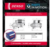 Starter Motor DSN1410 Denso C2D36864 FW9311001AB FW9311001AC GX7311001EB Quality