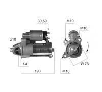 Starter Motor EM211Q 8EA 738 258-201 101336B 2T14 11000 BB 4443760 S9032