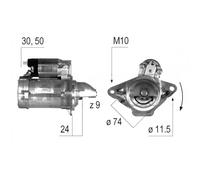 Starter Motor EM384Q 428000-6271 428000-6180 428000-6210 CST40287OS S6042
