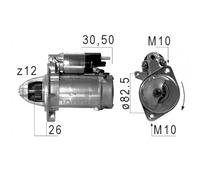 Starter Motor EM560Q A 0 0 615 146 01 80 CST10364 0 986 021 360 DSN968