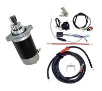 Starter Motor Engine For 9.9HP F9.9JMH 6AUK Rectifier Relay Battery Cable Start Bottum Electric Kit Starter Motor Outboard 4 Stroke