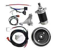 Starter Motor Engine For 9.9HP F9.9MSHG 6AUK S With Flywheel Rectifier Relay Starter Motor Cable Electrict Start Kit Outboard 4 Stroke