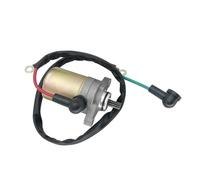 Starter Motor Engine For Yamaha For Polaries For Dinli JOG 90 2-stroke 50cc Moped Scooter Electric Engine Parts Starter Motor(Gold)