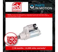Starter Motor fits AUDI A3 8YA, 8YS 1.0 2020 on DLAA AM911021B AM911021BX Febi