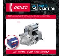 Starter Motor fits CITROEN C1 1.0 2005 on Denso 1612350580 5802AL 5802AN 5802EY