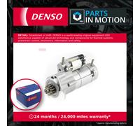 Starter Motor fits JAGUAR F-PACE X761 2.0D 2015 on Manual Transmission Denso New
