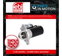 Starter Motor fits LAND ROVER DEFENDER L316 2.5D 90 to 98 ERR5009 LR005962 Febi