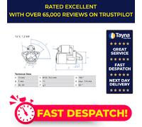 Starter Motor fits MAZDA CX5 KF 2.5 15 to 22 Bosch PE0918400 P55W18400 Quality
