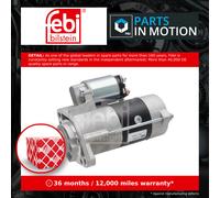 Starter Motor fits NISSAN NAVARA D22, D40 2.5D 2001 on YD25DDTi 23300EB30A Febi